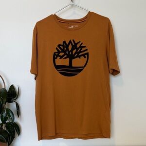 Timberland Men's Tan Graphic Tee